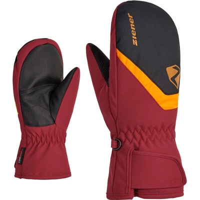Ziener Loriano AS R mitten glove junior red cabin