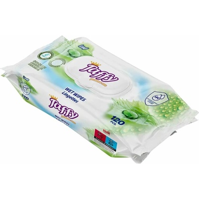 Taffy Ubrousky vlhčené s klipem 120 ks