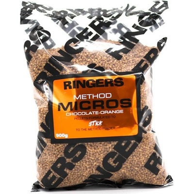 Ringers Method Micro pelety Chocolate Orange 900 g 2 mm