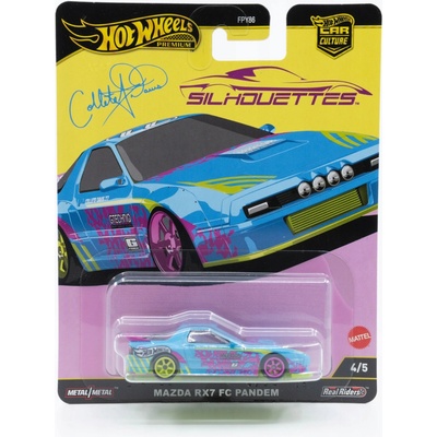 Mattel Hot Wheels Premium Car Culture Silhouettes Mazda RX7 FC Pandem