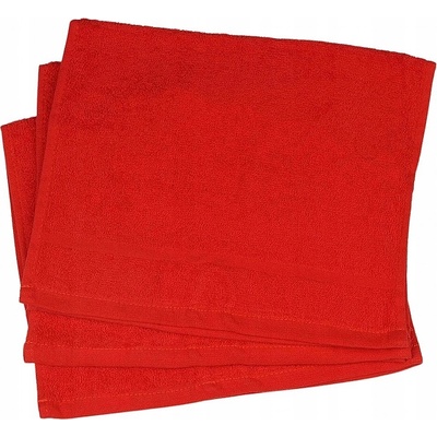 Economy Malý uterák 30x50 Dobrý Textil Červená | 30 x 50 cm