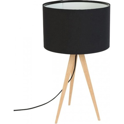 Zuiver Черна настолна лампа Дърво Tripod - Zuiver (5200008)