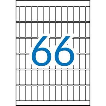 APLI Етикет, 12x30 mm, заоблени ъгли, A5, APLI, 990 етикета в опаковка 01861 (01861)
