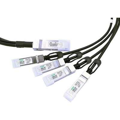 Atop technology - Китай Qsfp+ към 4 х sfp+ хибриден кабел до 5 метра : Дължина - 3 метра (apcp04-qsc030)