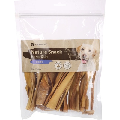 Flamingo Nature Snack koňská kůže 200 g