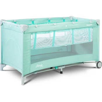Caretero Сгъваема Кошара За Пътуване 2 Нива Basic Plus Mint