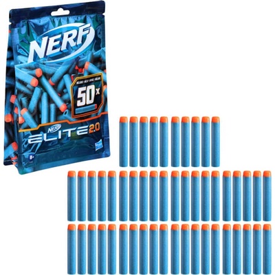 HASBRO NERF Elite 2.0 šipky náhradní náboje do pistolí set 50ks 14e9484 – Zboží Dáma