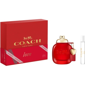 Image 1 of Coach КОМПЛЕКТ COACH LOVE Eau de Parfum + Travel Spray Eau de Parfum дамски 50ml