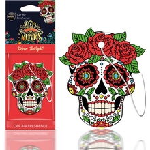 Aroma Car DIA DE LOS MUERTOS Silver Tatoo 5 ks