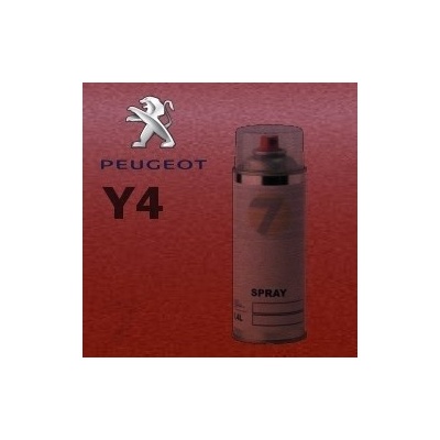 PEUGEOT Y4 ROUGE MERCEDES metalická barva Sprej 400ml