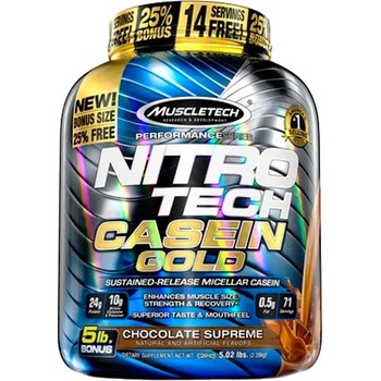 MuscleTech Nitro-Tech Casein Gold 2280 g