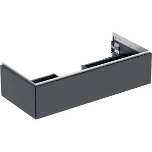 Geberit Окачен долен шкаф Geberit One матово черно 105 см (505.074.00.8)