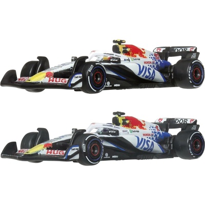 Hot Wheels Premium Formula 1 2025 Visa Cash App Racing Bulls Lawson a Hadjar 1:64