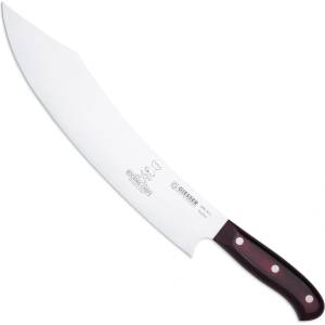 GIESSE Шефски нож Giesser серия PremiumCut Barbecue No 1, Rocking Chefs, Micarta, 30см острие (GIE.1900.s.30.rc)