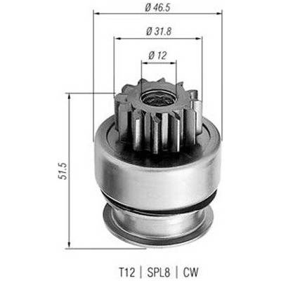 Pastorek, startér MAGNETI MARELLI 940113020261