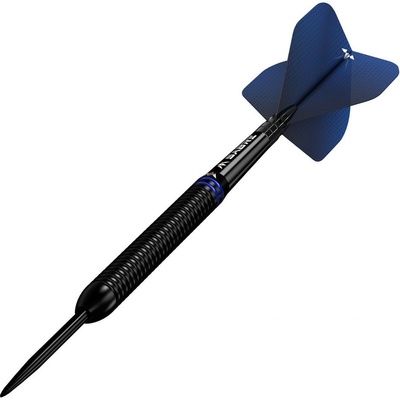 Sada steel šípok Mission Tavis Dudeney Black PVD 24g, 90% wolfram