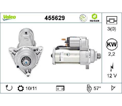 Startér VALEO 455629