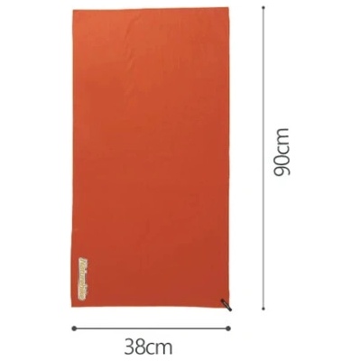 Naturehike Antibakteriálny rýchloschnúci uterák Malý 90 x 38 cm Oranžová