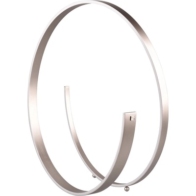 CINQUE Сива LED подова лампа с гласово управление/ управление чрез мобилно приложение с метален абажур (височина 75 cm) Cinardi - CINQUE (446110107)