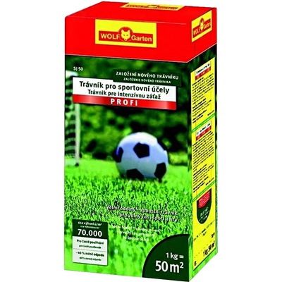 Trávne osivo WOLF SJ PROFI 50 m2 1 kg