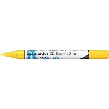 Schneider Декоративен маркер, акрилен, 2 мм, SCHNEIDER "Paint-It 310", жълт 120105 (120105)
