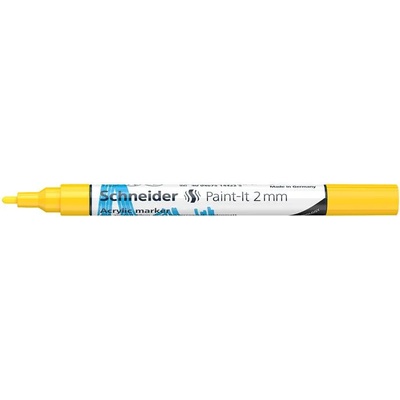 Schneider Декоративен маркер, акрилен, 2 мм, SCHNEIDER "Paint-It 310", жълт 120105 (120105)