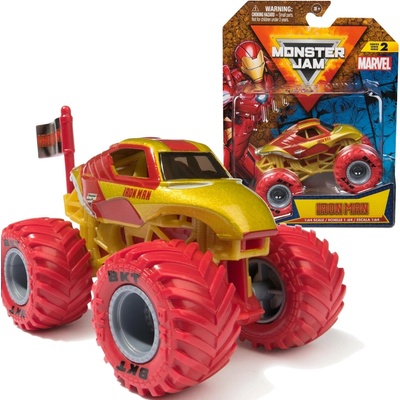 Monster Jam Spin Master Marvel Iron Man monster truck 1:64