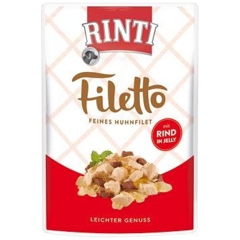 Rinti Filetto kura & hovězí v želé 100 g