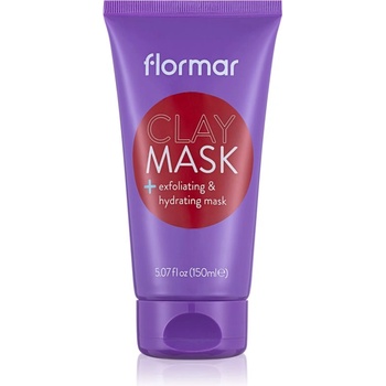 Flormar Clay Mask ексфолираща почистваща маска за лице с глина 150ml