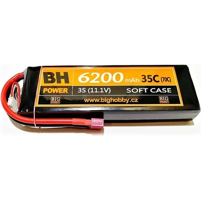 BH Power Li-pol baterie 6200 mAh 3S 35C 70C