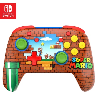 Turtle Beach Rematch Wireles Nintendo Switch 2 Reveal - Mario Bricks TBC-8301-65