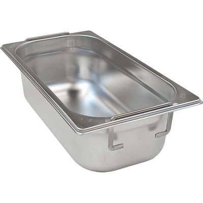 Gastronádoba GN 1/3 so zasúvacími uchami - hĺbka 100 mm - nerezová Redfox