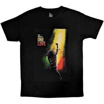 Bob Marley One Love Movie Poster Black XL Риза (BMATS68MB04)