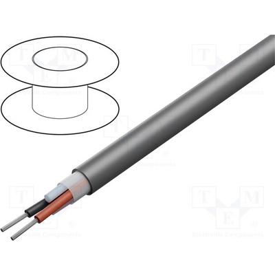 Alpha Wire 1131C SL005 Vodič Alpha Essential C&C 1x2x18AWG nestíněný 300V 30,5m