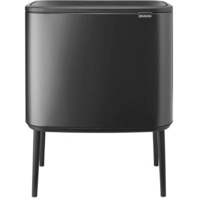 Brabantia Кош за смет Brabantia Bo Touch 3x11L, Confident Grey (1008857)