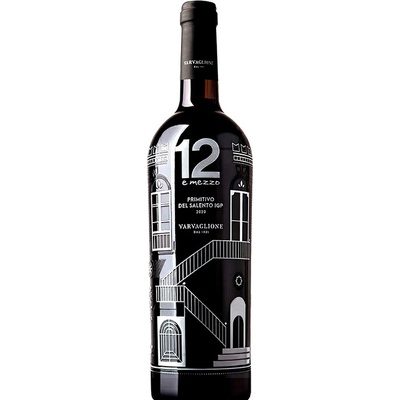 Varvaglione Primitivo del salento suché červené 2021 12,5% 0,75 l (čistá fľaša)