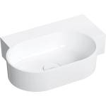 Omnires Ovo M+ 55,5x38 cm right shiny white (OVO555UWPBP)