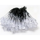 IMMAX DROP solárna, 100× LED, 10 m, IP65, teplá biela