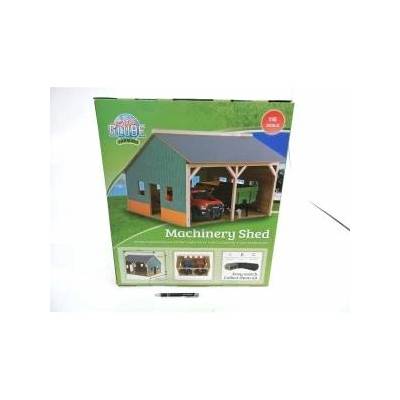 Chipolino Shed for 2 tractors 55x53x38cm 1: 16 HIPO