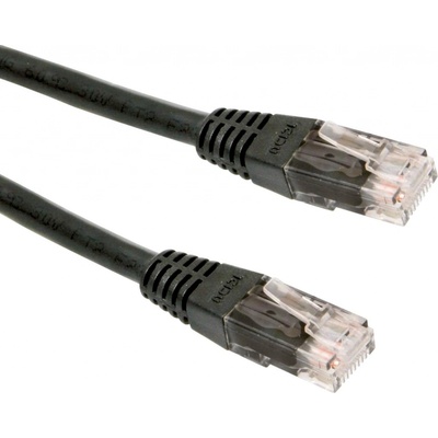 Gembird PP12-3M/BK UTP Cat5e Patch, 3m, černý