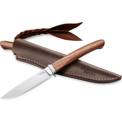 LionSteel AGO AG01 ST čepel M390, rukojeť dřevo santos, pouzdro