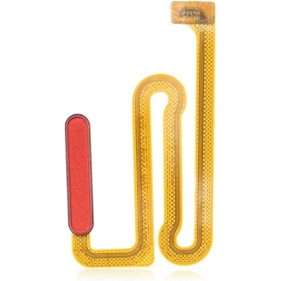Čtečka otisků prstů + Flex kabel Samsung Galaxy A12 (A125 / 2020) – červená SAM1348