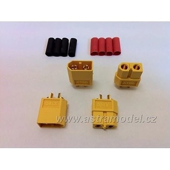 Fusion XT60 konektor samec + samice 2 páry