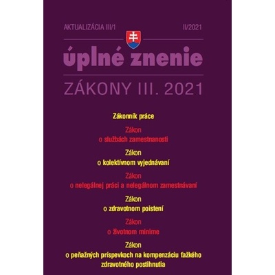 Aktualizácia III/1 2021