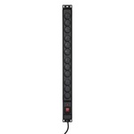 Activejet Разклонител Activejet COMBO 12 гнезда 3м черен (COMBO/12gn/3m/cz)