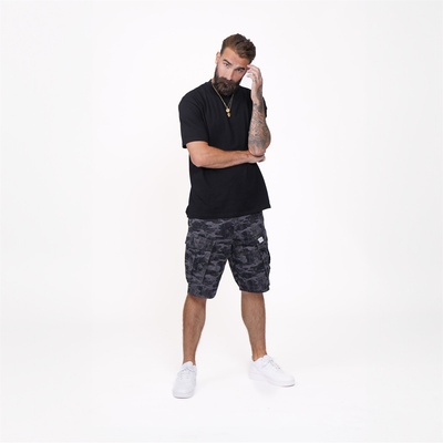 Firetrap Мъжки къси панталони Firetrap BTK Shorts Mens - Black Camo