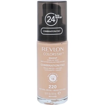 Revlon Colorstay Makeup Combination Oily Skin фон дьо тен за смесена и мазна кожа 30 мл 220 Natural Beige