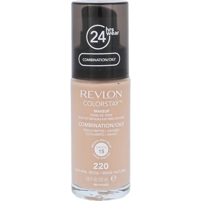 Revlon Colorstay Makeup Combination Oily Skin фон дьо тен за смесена и мазна кожа 30 мл 220 Natural Beige