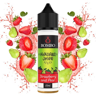 Bombo Wailani Juice Strawberry Pear 15ml/60ml