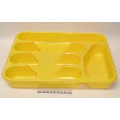 Tontarelli Příborník 26 x 33 cm - žlutý plast 407293 – Zbozi.Blesk.cz